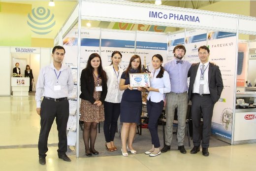 Participating of IMCoPharma at UzMedEXPO 2014
