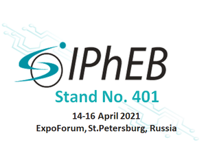 Visit our stand no. 401 at IPhEB 2021!