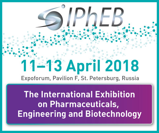 IPhEB 2018 in St. Petersburg – visit our stand no. 605