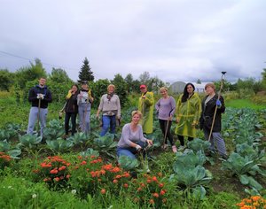 Hard work at the farm!