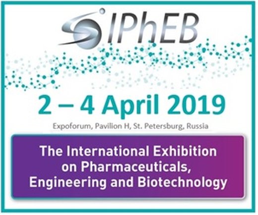 IPhEB 2019 in St. Petersburg – visit our stand no. 601